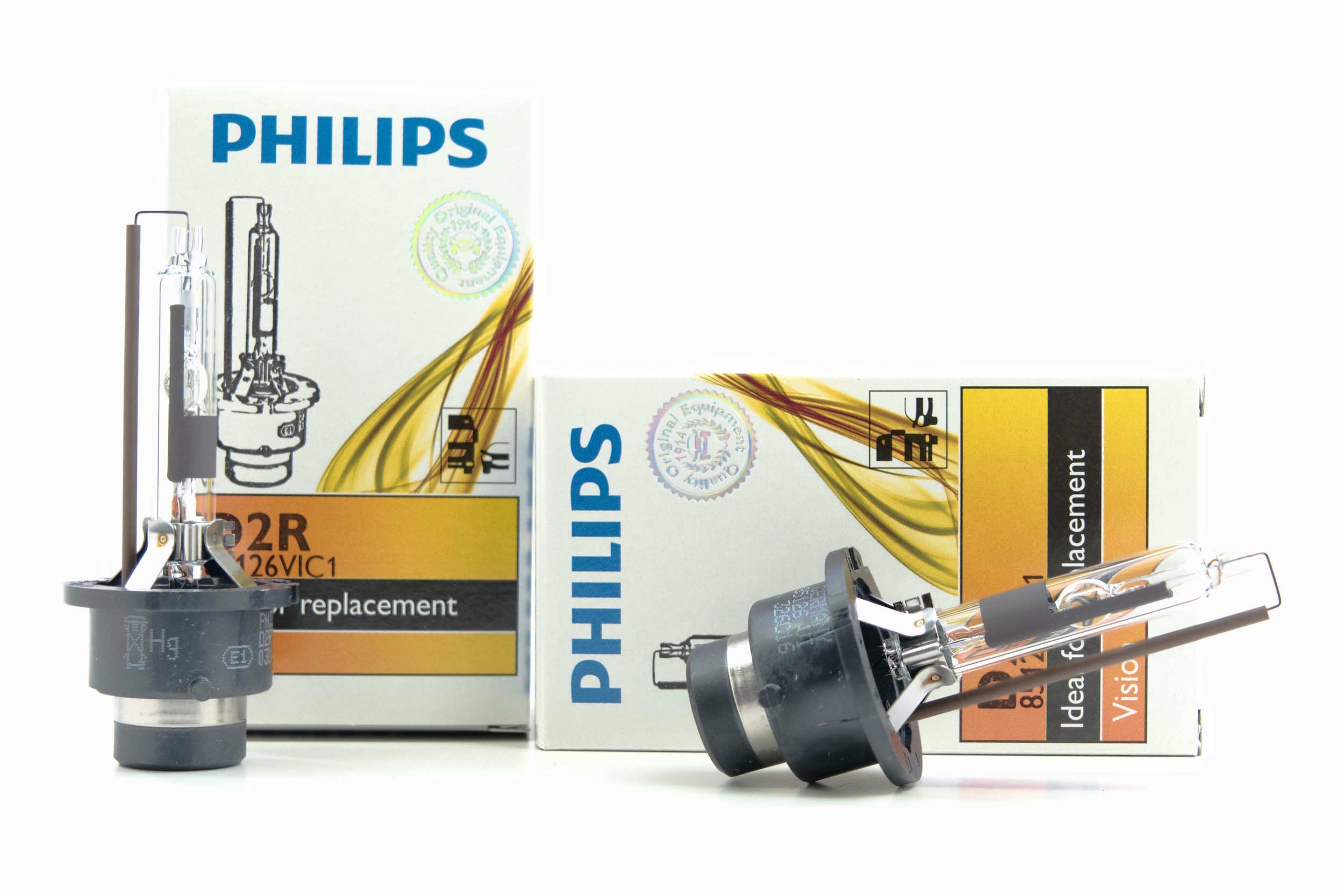 D2R 4300K HID Bulbs: Philips Bright 85126 Standard | HR B80